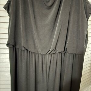 Style & Co Black Maxi Jumpsuit